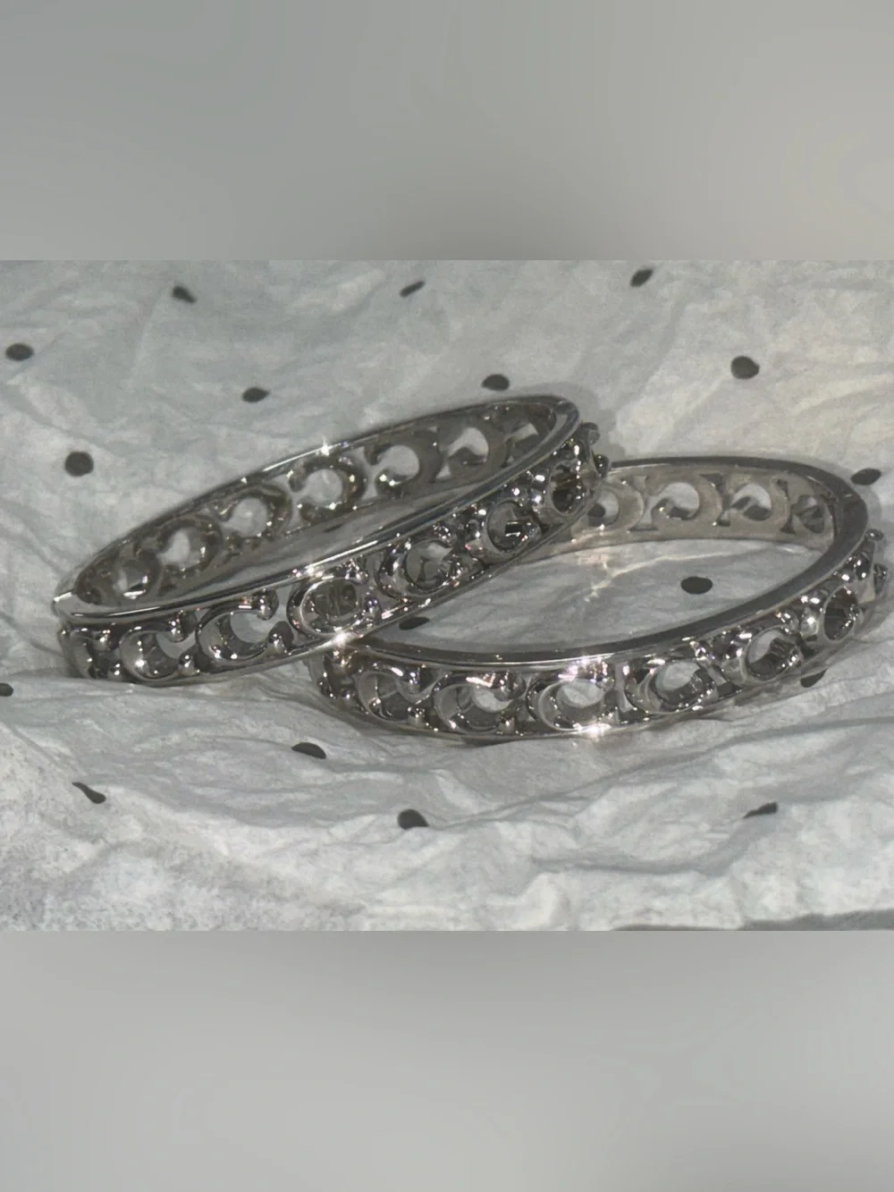 (2) LIKE NEW COACH Bracelets - Picture 2 of 2